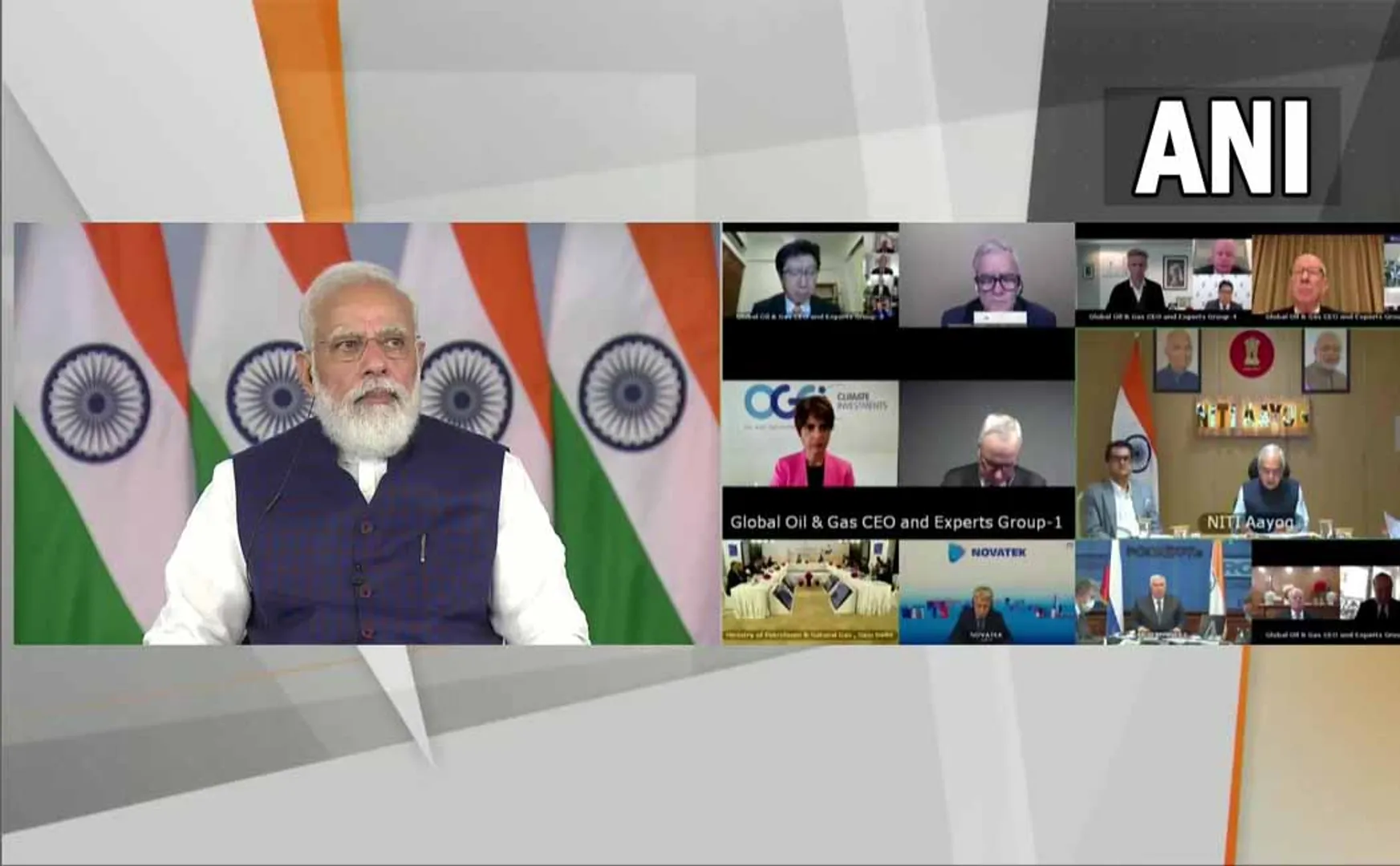Prime Minister Narendra Modi consults with oil companies!